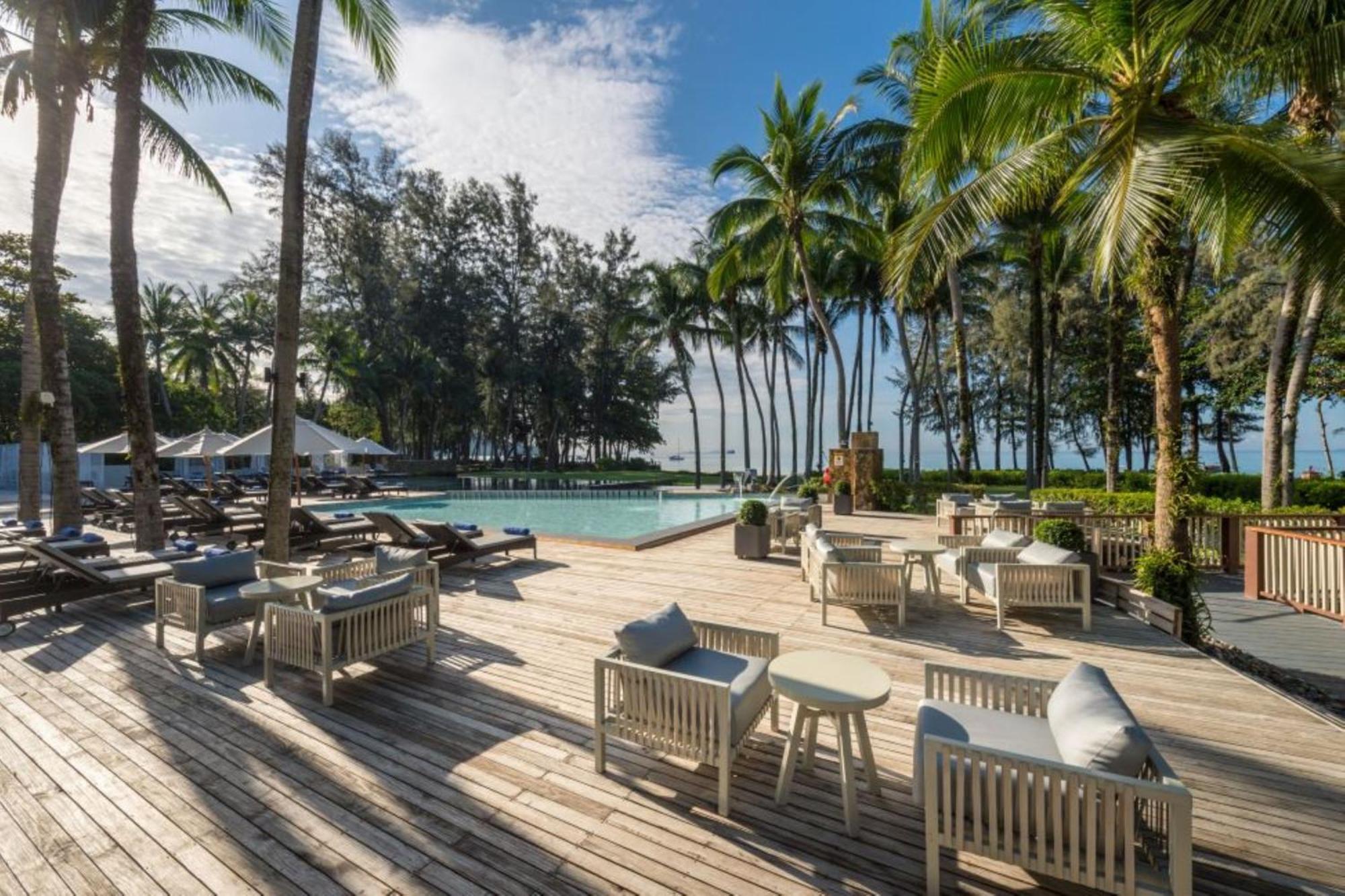 Dusit Thani Krabi Beach Resort - Sha Extra Plus كلونغ موانغ بيتش المظهر الخارجي الصورة The beach at The Residence, Phuket